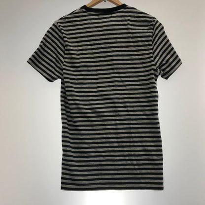 新品同様◆ラブレス Tシャツ ボーダー メンズ ブラック系 サイズS LOVELESS 【AFB36】