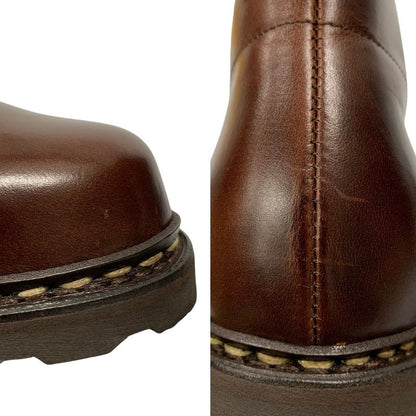 パラブーツ ベルジュラック エコルセ ブラウン UK6 6F82594 21 PARABOOT BERGERAC LIS ECORCE 約24.5cm【AFC47】