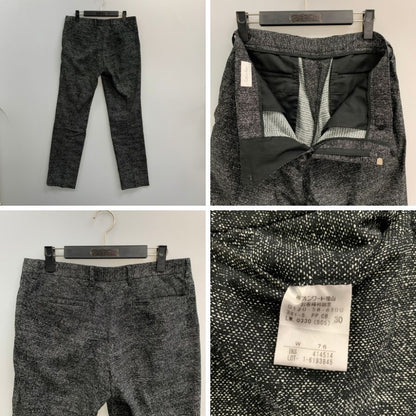 カルバンクライン セットアップスーツ ツイード グレー メンズ サイズ36 Calvin Klein【AFB28】