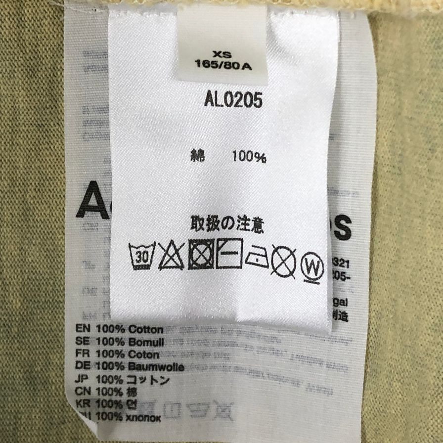 美品◆アクネ ストゥディオズ トップス Tシャツ グラデーション メンズ サイズXS カーキ系 Acne Studios 【AFB8】