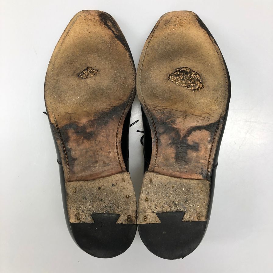 クロケット&ジョーンズ ハラム ストレートチップ ブラック サイズUK8.5E メンズ Crockett&Jones 約27.5cm【AFC42】
