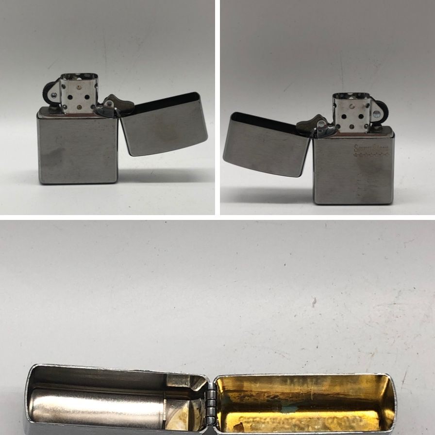 ジッポー ライター セブンスター シルバー ブラッシュド加工  ZIPPO【AFI15】【中古】