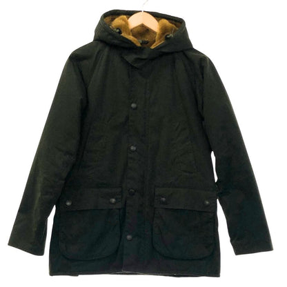 美品◆バブアー フード ビデイル オイルド ワックス 裏ボア 1602319 メンズ  サイズ36 カーキ  Barbour HOODED BEDALE SL 【AFA1】