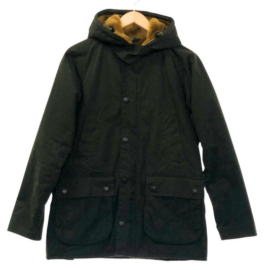美品◆バブアー フード ビデイル オイルド ワックス 裏ボア 1602319 メンズ  サイズ36 カーキ  Barbour HOODED BEDALE SL 【AFA1】