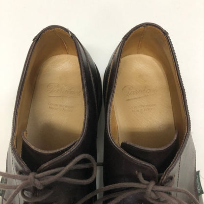 パラブーツ シャンボード Uチップ ダークブラウン メンズ サイズ UK8 Paraboot ビジネスシューズ 約26.5cm【LA】【中古】