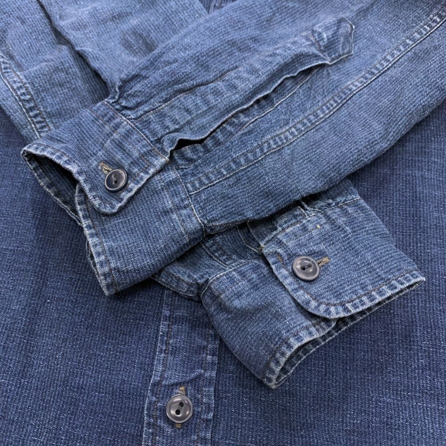 ダブルアールエル ラルフローレン デニムシャツ メンズ サイズM RRL RALPH LAUREN【LA】