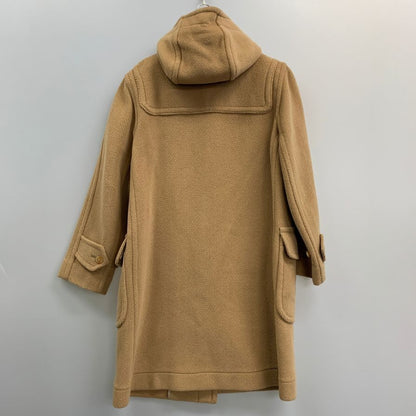中古◆インバーティア ヘリンボーンダッフルコート ジョシュアエリス イギリス製 ベージュ サイズS メンズ INVERTERE Joshua Ellis 【AFA22】