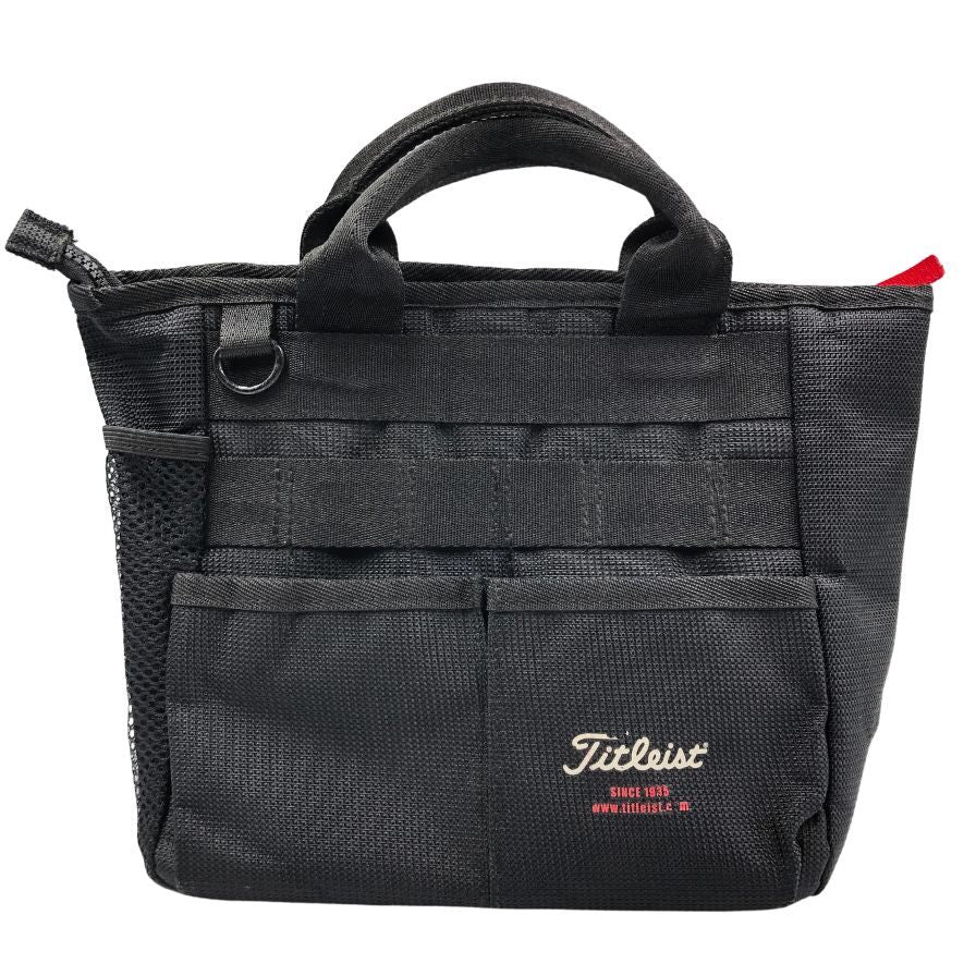 タイリスト ラウンドトートバッグ ナイロン ブラック Titleist【AFE9】
