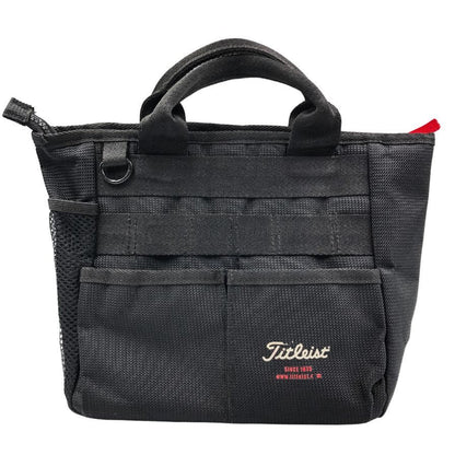 タイリスト ラウンドトートバッグ ナイロン ブラック Titleist【AFE9】