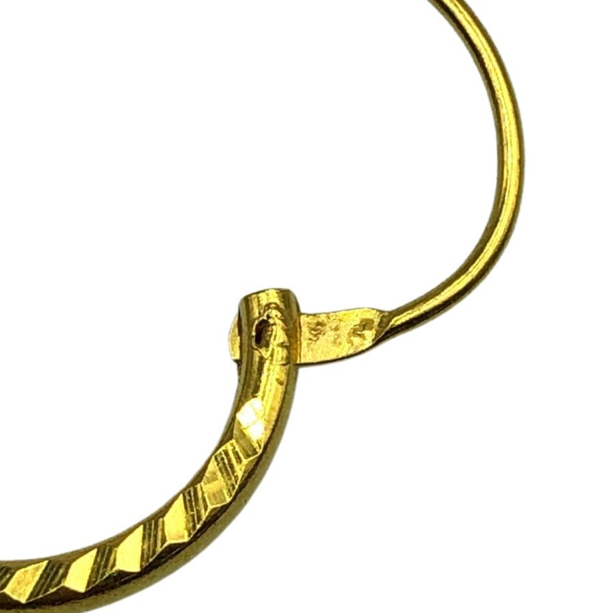 K22 イヤリング 総重量1.57g【AFI13】【中古】