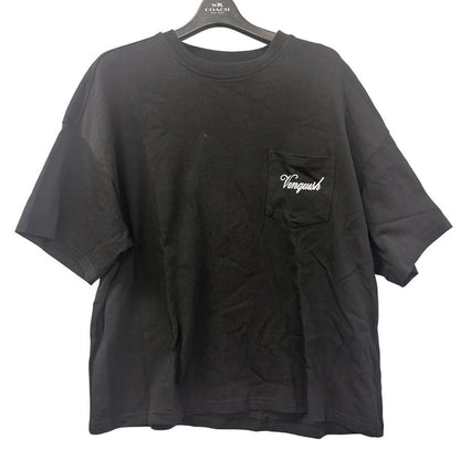 極美品◆ヴァンキッシュフィットネス Tシャツ ブラック メンズ サイズS VANQUISH 【AFB25】