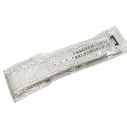 フランクミュラー ヴァンガード V45用 クロコ ラバーバンド メンズ ホワイト FRANCK MULLER【AFI14】