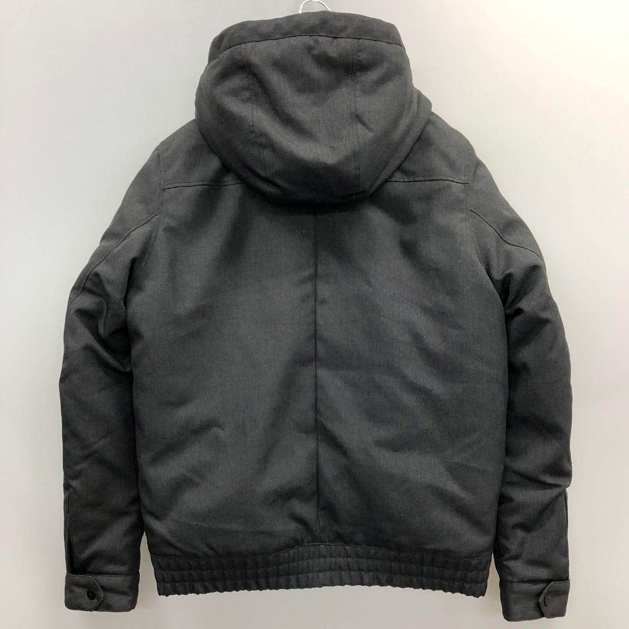中古◆ジースター ロゥ ジャケット 中綿 キルティング フード グレー メンズ サイズM G-STAR RAW RACKLER HDD BOMBER 【AFA24】