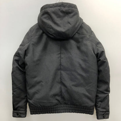 中古◆ジースター ロゥ ジャケット 中綿 キルティング フード グレー メンズ サイズM G-STAR RAW RACKLER HDD BOMBER 【AFA24】