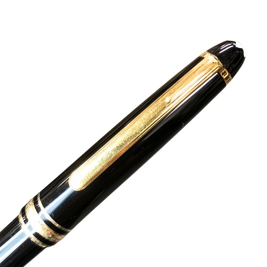 モンブラン ボールペン マイスターシュテック ツイスト式 ブラック×ゴールド MONTBLANC【AFI14】