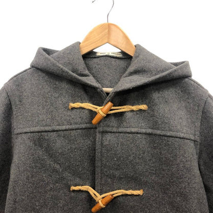 極美品◆モンゴメリー バイ チベット ダッフルコート  ショート丈 メンズ ウール ミックスファイバー サイズ34 グレー MONTGOMERY by Tibbett 【AFA12】