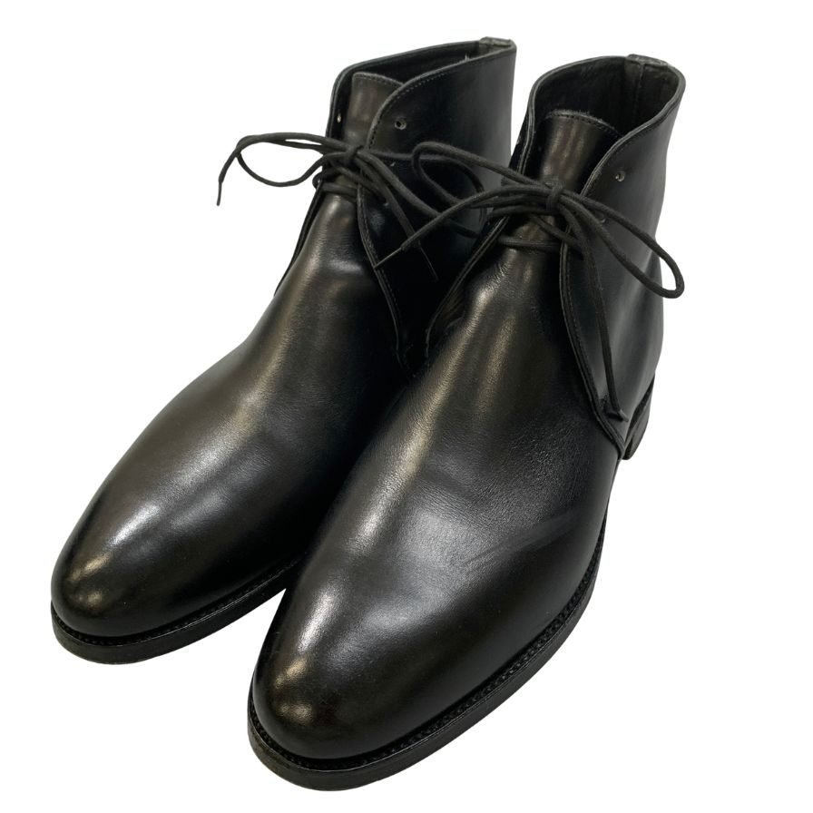 クロケット &ジョーンズ 7742 コノート メンズ サイズ 7E ブラック Crockett & Jones 約25.5cm【AFC47】