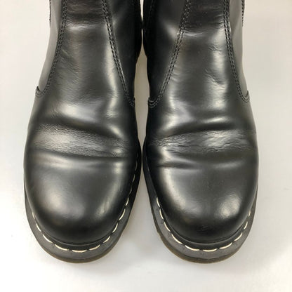 ドクターマーチン チェルシーブーツ 2976 サイドゴア レザー ブラック メンズ サイズUK9 Dr.Martens MONO 約27.5cm【AFC44-2】
