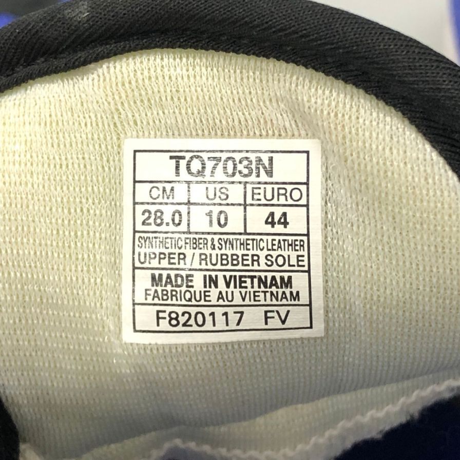 アシックス タイガー ローカットスニーカー ゲルマイ ブルー メンズ サイズ28.0㎝ TQ703N ASICS TIGER GEL-MAI 約28.0cm【AFC33】