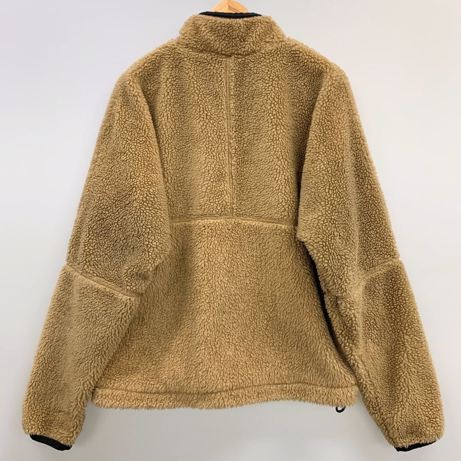中古■ナイキ アノラック ボアジャケット ハーフジップ ハイロフトフリース ユニセックス サイズS ブラウン DQ4881-258 NIKE 【AFA1】