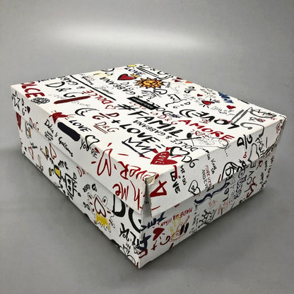 ドルチェアンドガッバーナ ローカットスニーカー ソレント ロゴ ニット スリッポン ブラック メンズ サイズ40.5 DOLCE&GABBANA 約25.5cm【AFD5】