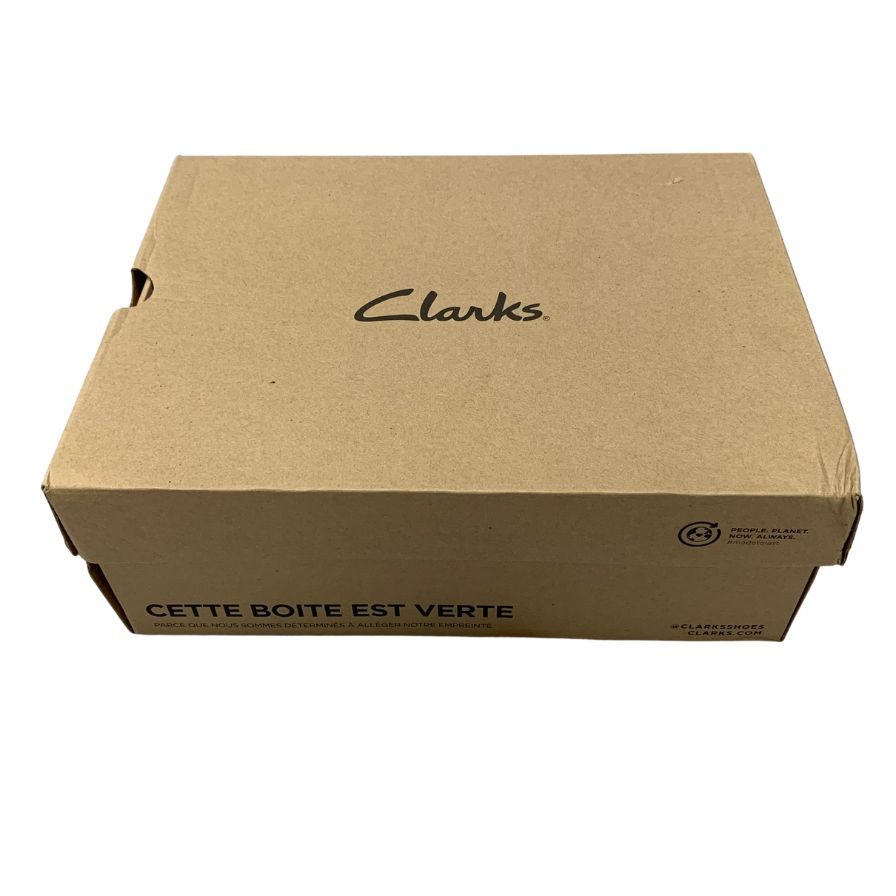 新品同様◆クラークス ローファー バデルステップ ヌバック サイズUS7.5 メンズ ブラック Clarks Badell Step【AFD2】