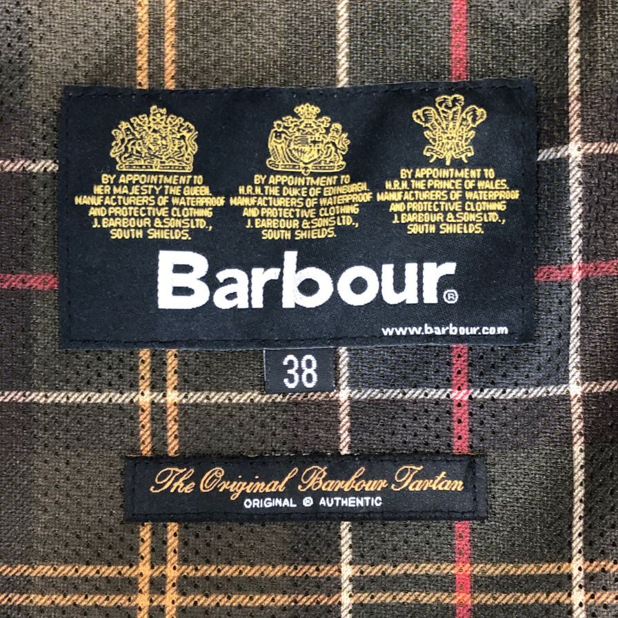 バブアー ジャケット ビデイル ピーチド ノンオイルド カバーオール 1901110 ベージュ メンズ サイズ38 Barbour BEDALE SL PEACHED【LA】