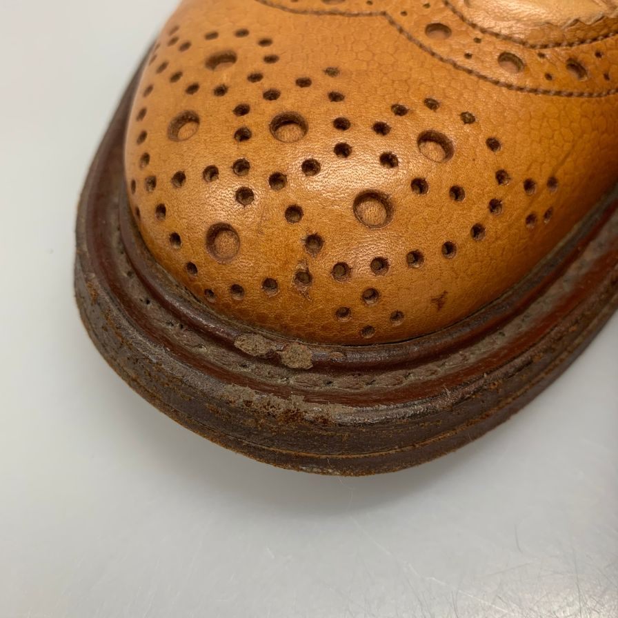 トリッカーズ シップス別注 カントリーブーツ 2508 モールトン コンビ メンズ サイズ7 ブラウン Tricker`s SHIPS 約25.5cm【AFC33】