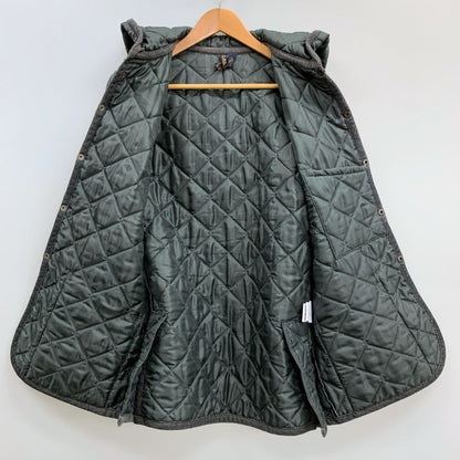 美品◆ラベンハム キルティングジャケット メンズ チャコールグレー サイズ36  LAVENHAM 【AFA21】