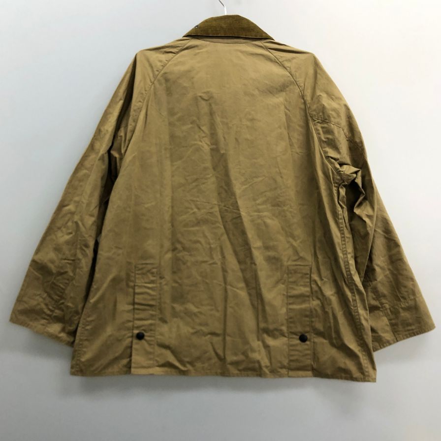 新品同様◆バブアー ビエヂル ノンワックス コーティングコットンジャケット ベージュ メンズ サイズ40 251MCA1022 BARBOUR 【AFA9】