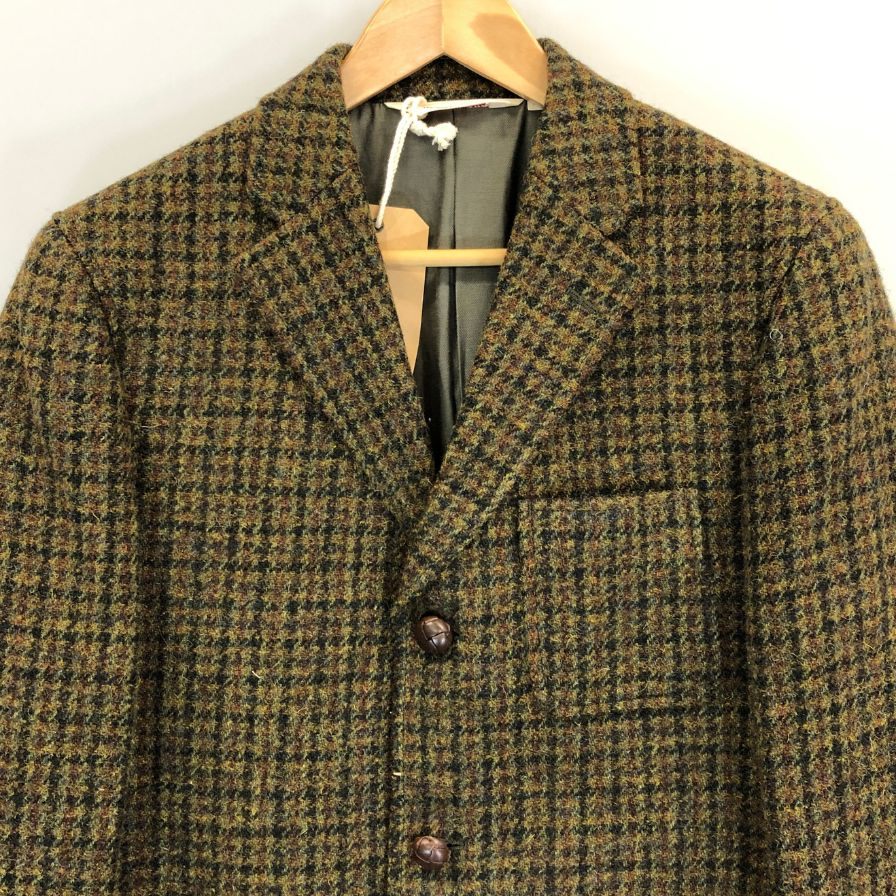 極美品◆ザ ラギッドクロージング ウール テイラード ジャケット メンズ サイズ M グリーン系 THE RUGGED CLOTHING 【AFA2】
