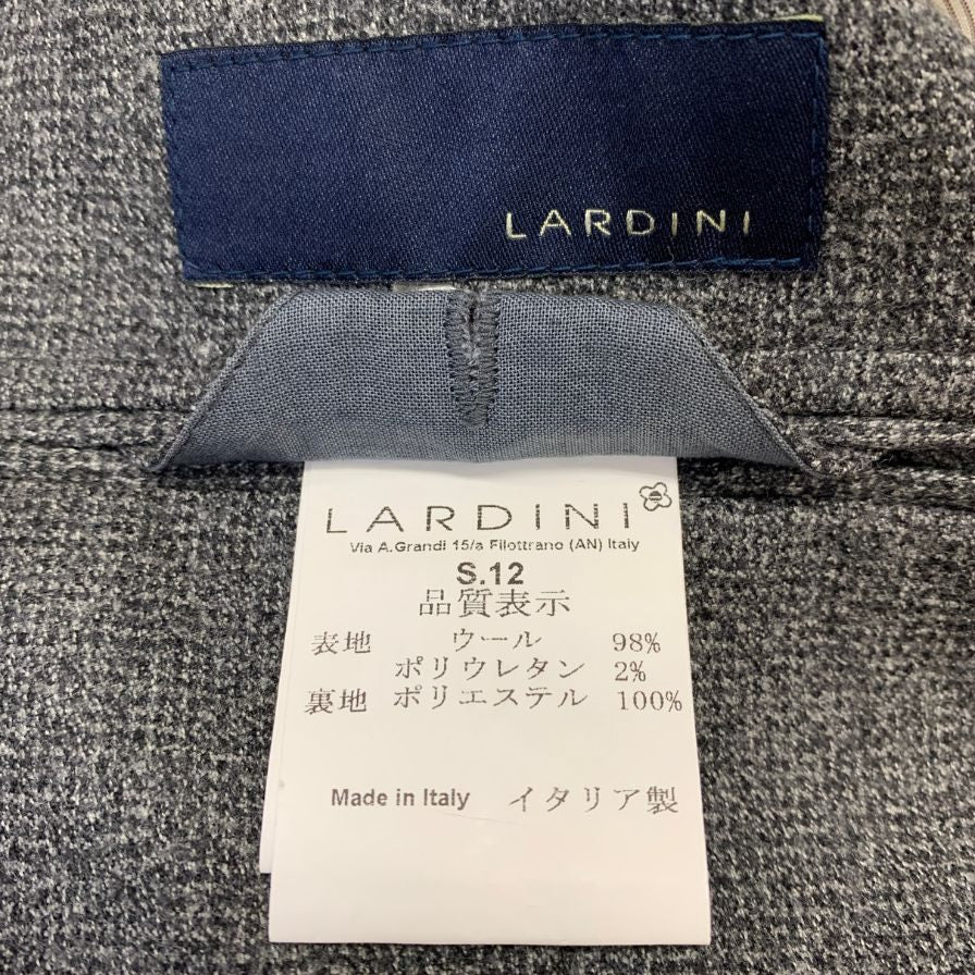 ラルディーニ セットアップ スーツ 3B シングル メンズ サイズ 44 グレー系 LARDINI【AFA22】