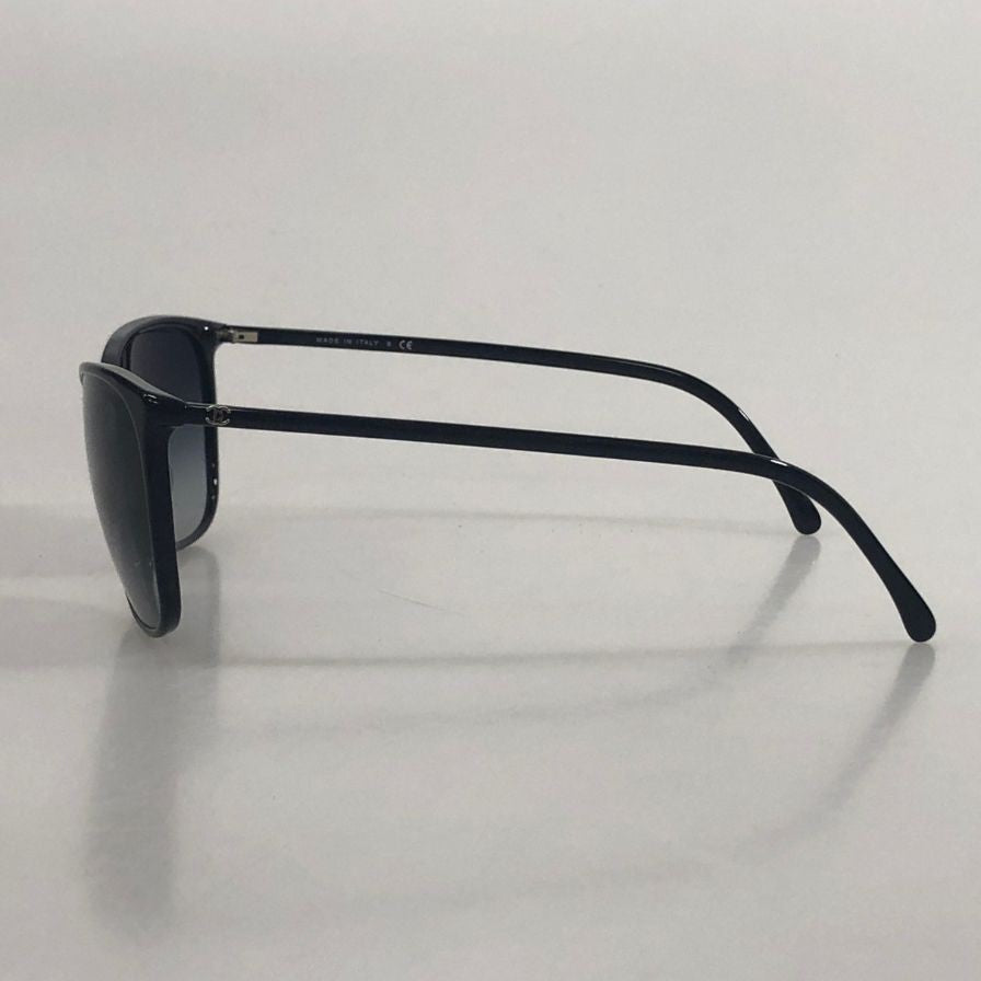 シャネル 5277-A c.501/S6 58□17 140 3N 度無し ブラック CHANEL【AFI8】