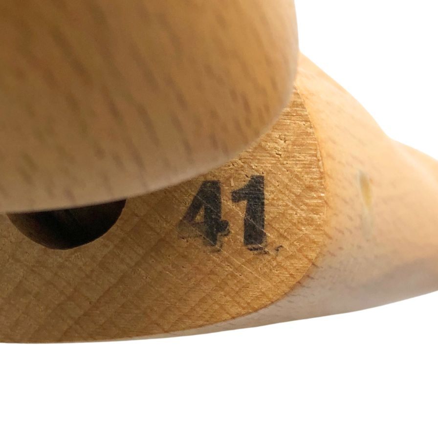 ラ コルドヌリ アングレーズ シューツリー 木製 ベージュ メンズ サイズ41 LA CORDONNERIE ANGLAISE 約25.5cm【AFC36】