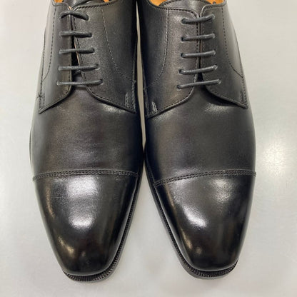 ユナイテッドアローズ グリーンレーベルリラクシング  ストレートチップ レザー メンズ ブラック サイズ7.5  UNITED ARROWS 約25.5cm【AFD4】