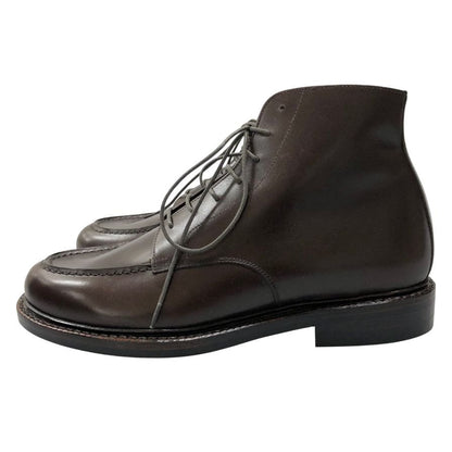 ジャンヴィトロッシ ショートブーツ カットアウト ブラック レザー レディース サイズ35.5 Gianvito Rossi 約22.5cm【AFD9】