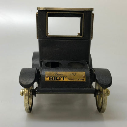 【レトロ】ビッグ T ウイスキーボトル ディスプレイ クラシックカー ボトル＆グラス無 BIG T【AFI28】【中古】