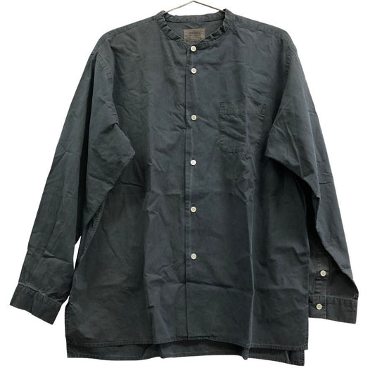 中古◆ウィーク シャツ バンドカラー サイズ1 ブラック系 メンズ weac. 【AFB39】