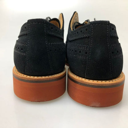 マーク マクナイリー ウィングチップ スウェード ネイビー サイズ 6 メンズ MARK MCNAIRY 約25.0cm【AFD14】