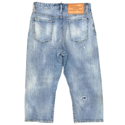 ディースクエアード デニムパンツ S75LB0513 コットン サイズ42 レディース インディゴ DSQUARED2 【AFB32】