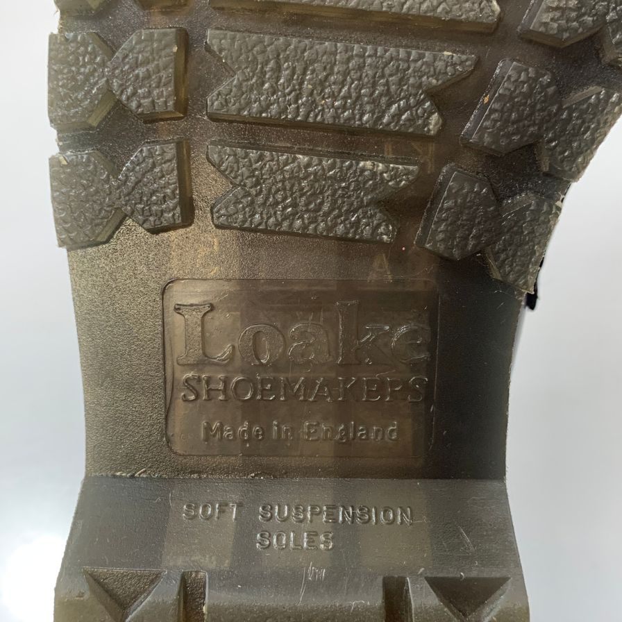 ローク タッセルローファー 623RT ポリッシュレザー バーガンディ  エアソール サイズUK5E LOAKE 約24.0cm【AFD1】
