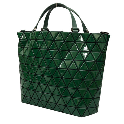 バオバオ イッセイミヤケ ハンドバッグ クリスタルグロス BB53AG301 グリーン レディース BAOBAO ISSEI MIYAKE【AFE4】