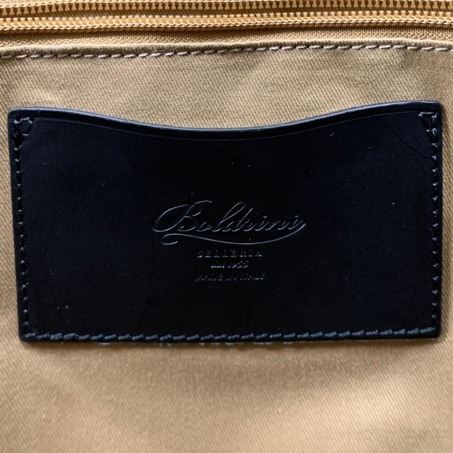 ボルドリーニセレリア トートバッグ レザー ブラック メンズ Boldrini Selleria【LA】