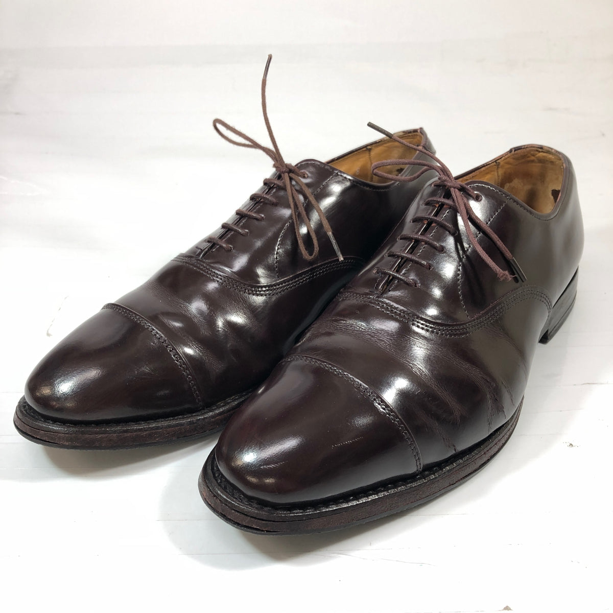 アレンエドモンズ パークアベニュー  メンズ サイズ 8 ブラウン  ALLEN EDMONDS 約26.0cm【AFC41】