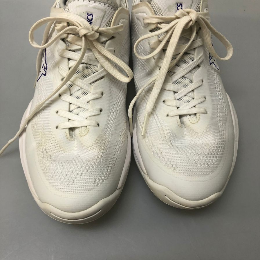 アシックス スニーカー バッシュ GLIDE NOVA FF２ホワイト レディース サイズ24 ASICS【AFD2】【中古】