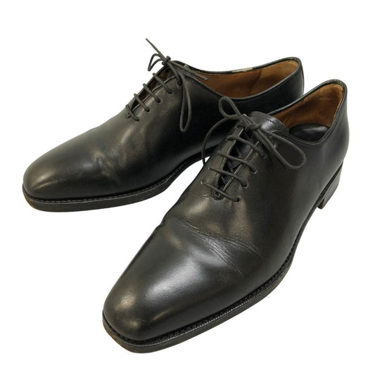 ヤンコ レザーシューズ 14635 ホールカット ブラック サイズ6 YANKO 約25.0cm【AFC3】