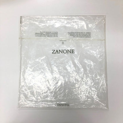 美品◆ザノーネ  Vネック ニット ウール アイボリー サイズ48 メンズ ZANONE 【AFB7】