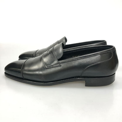クロケット＆ジョーンズ ローファー レザーシューズ scotney サイズ8D ブラック メンズ Crockett&Jones ローファー 約26.5cm【LA】【中古】