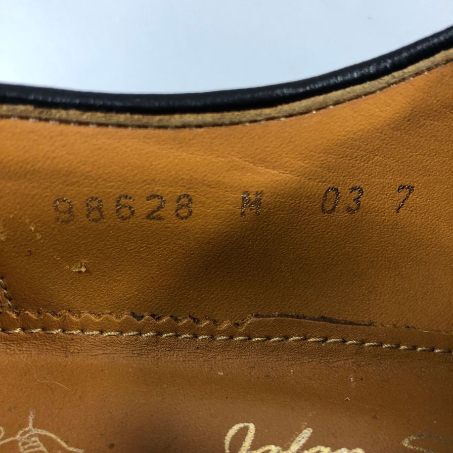 ジャランスリワヤ ユナイテッドアローズ 98628 プレーントゥー メンズ ブラック サイズ M  Jalan Sriwijaya UNITED ARROWS 約26.0cm【AFC42】