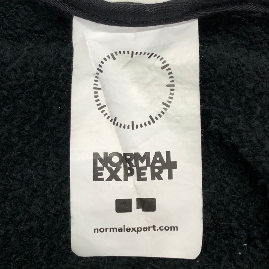 中古◆ノーマルエキスパート コットンジャージ メンズ ブラック サイズ不明 NORMAL EXPERT 【AFA10】